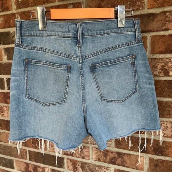 Madewell  *  Denim Shorts  Button Front Edition  High Rise  Size 27 - Picture 5 of 14